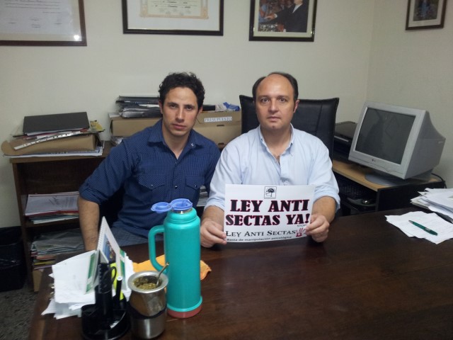 Diputado Nacional Gustavo Rubin y Pablo Salum 
