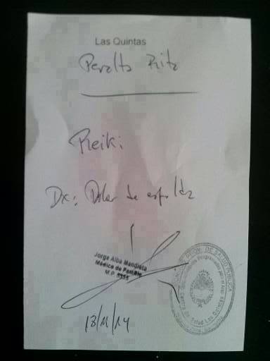 receta medica para reiki y yoga 1